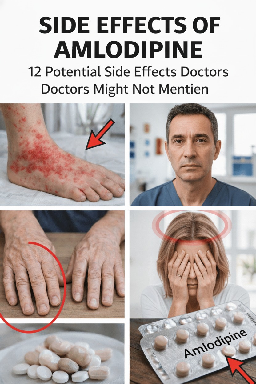 Amlodipine: Don’t Let These 12 Side Effects Catch You Off Guard! (Your Survival Guide Inside)