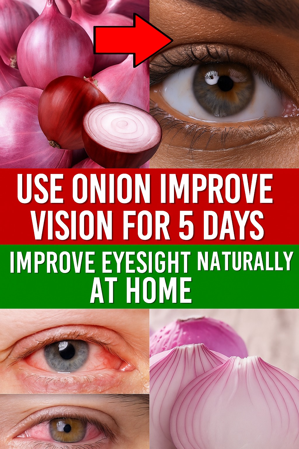 Can Onion Really Help Your Eyesight in 5 Days? Let’s Talk About It Naturally 🌱