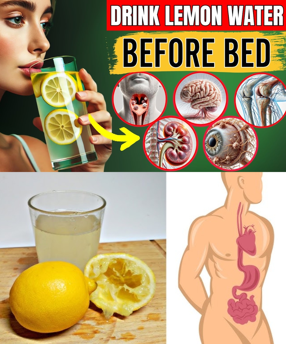 Drinking Lemon Water Before Bed: 90% of People Don’t Know These 10 Surprising Health Benefits