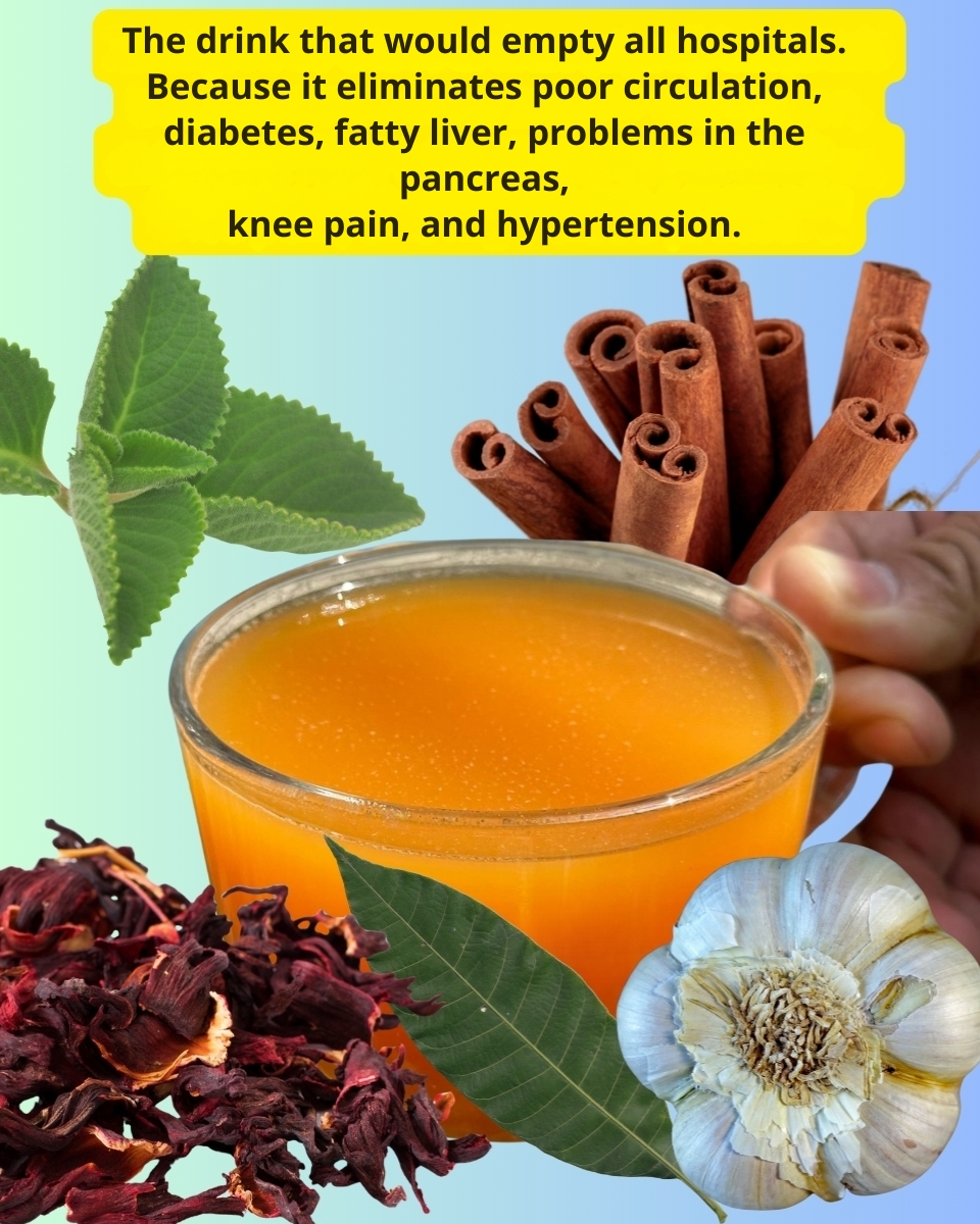 The Drink People Call “Hospital-Emptying”? A Gentle Herbal Tonic for Circulation, Glucose, Liver, Pancreas, Joints & Blood Pressure