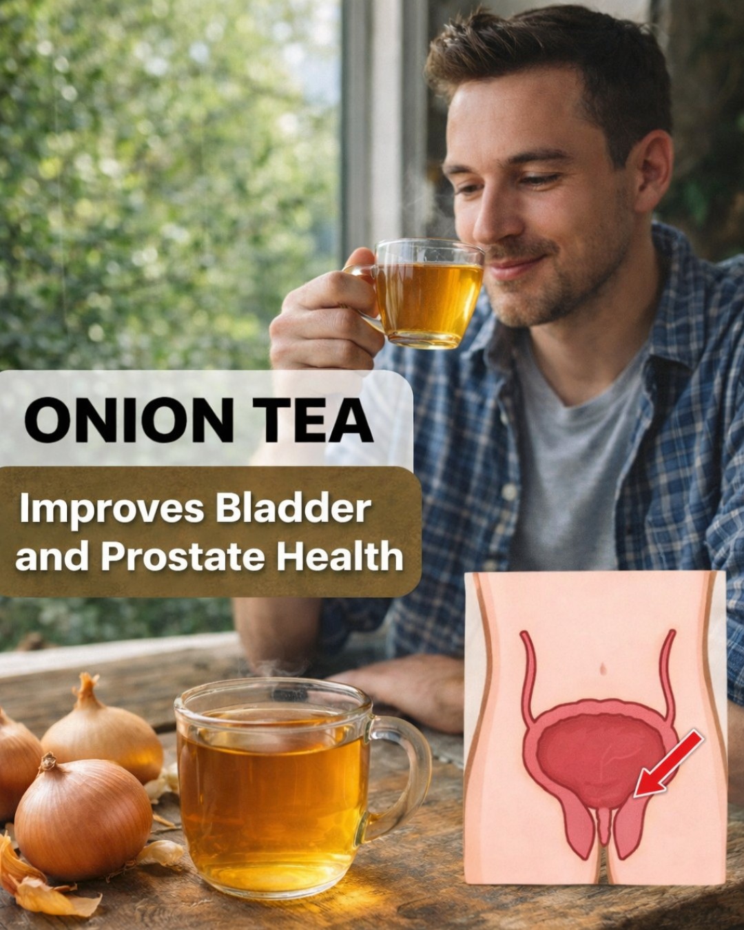 Onion Peel Tea for Bladder and Prostate: The Forgotten Kitchen Habit Many Older Men Are Rediscovering
