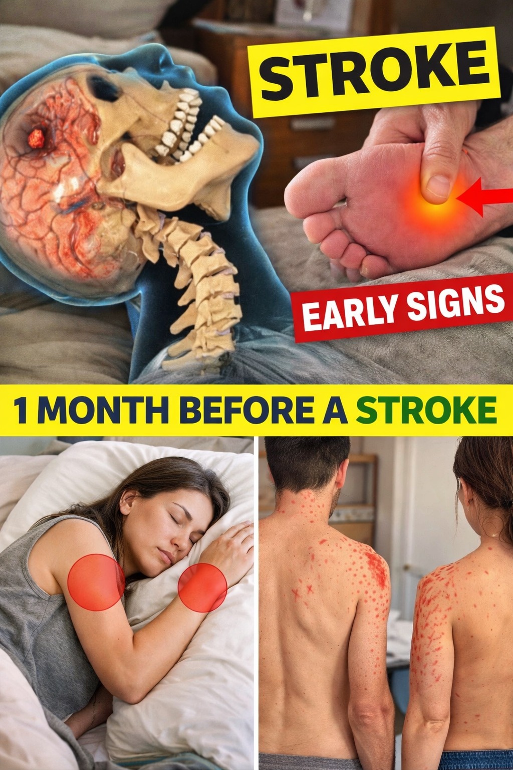 8 Warning Signs of Stroke That May Appear One Month Before Most People Notice