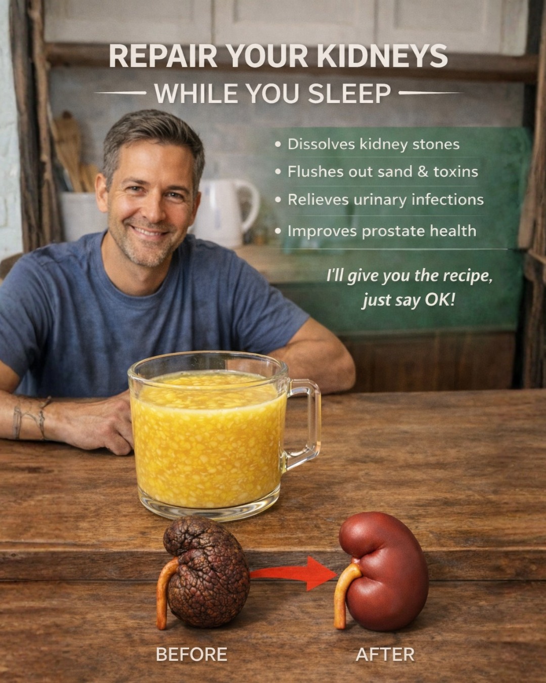 Repair Your Kidneys While You Sleep? The Nighttime Drink Many Seniors Are Discovering