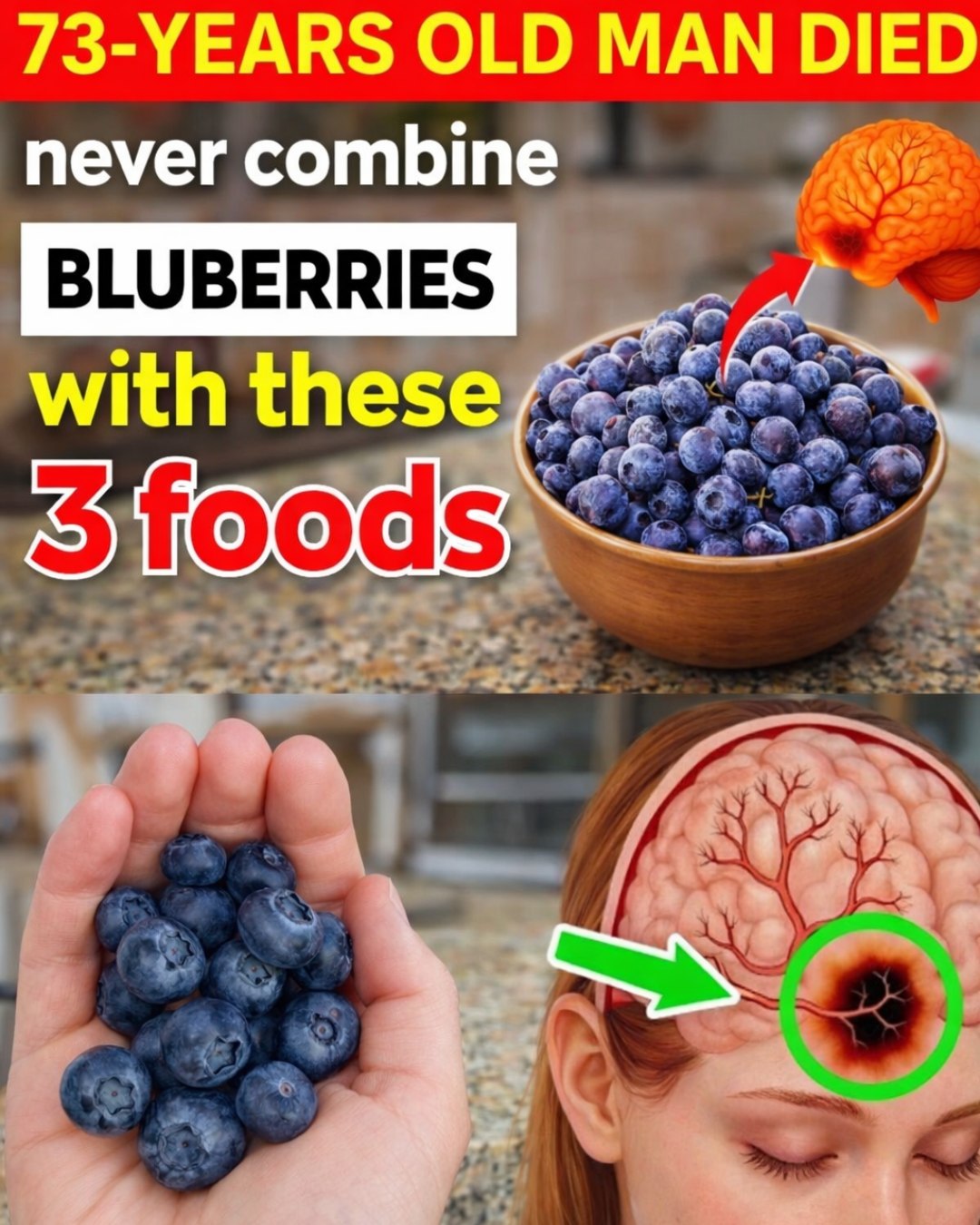 Seniors: Never Eat Blueberries With THESE 3 Foods! (Unlock Their True Power Instead)