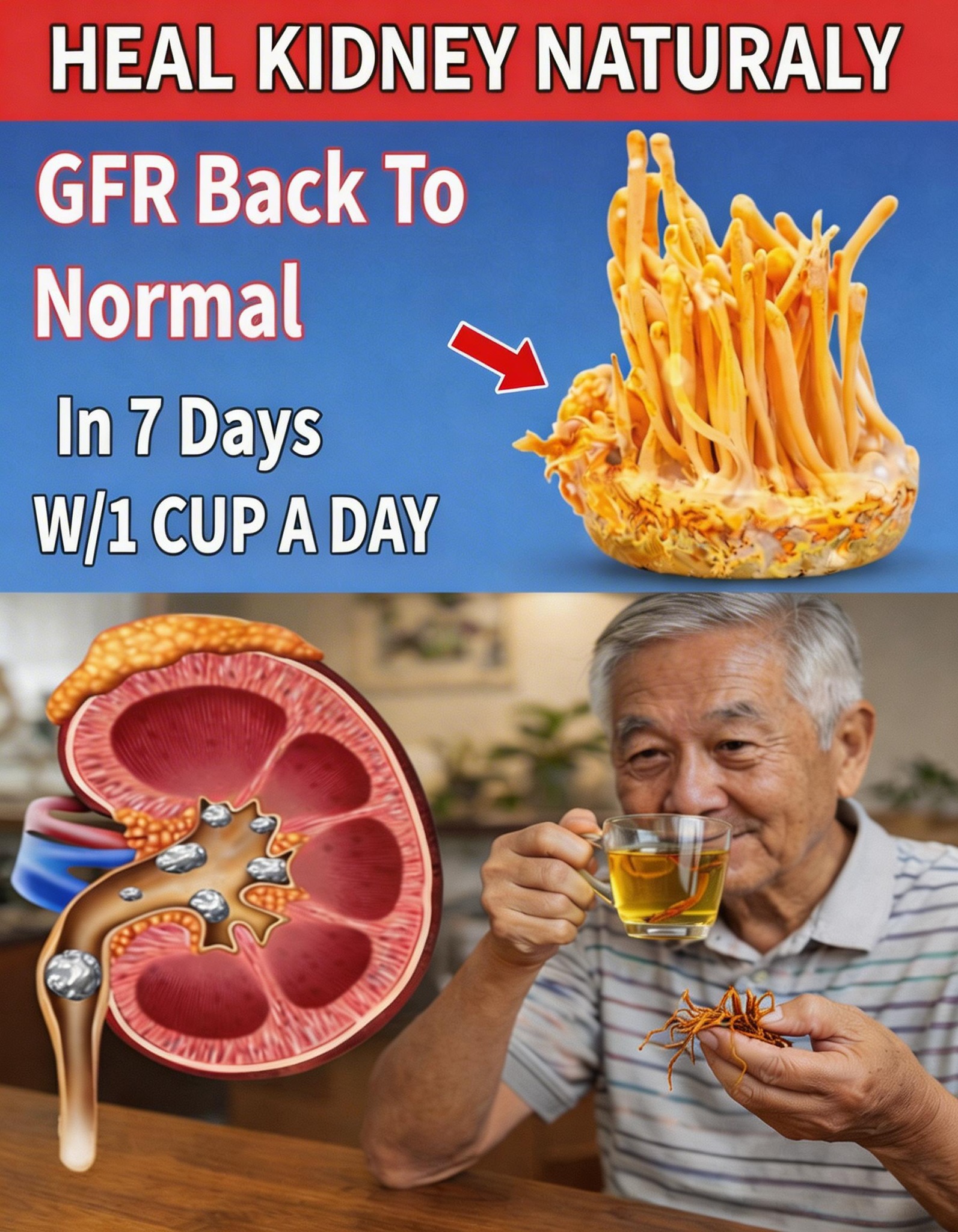 Learn How to Incorporate Cordyceps Mushroom Tea Into Your Daily Routine for Natural Kidney Health Support