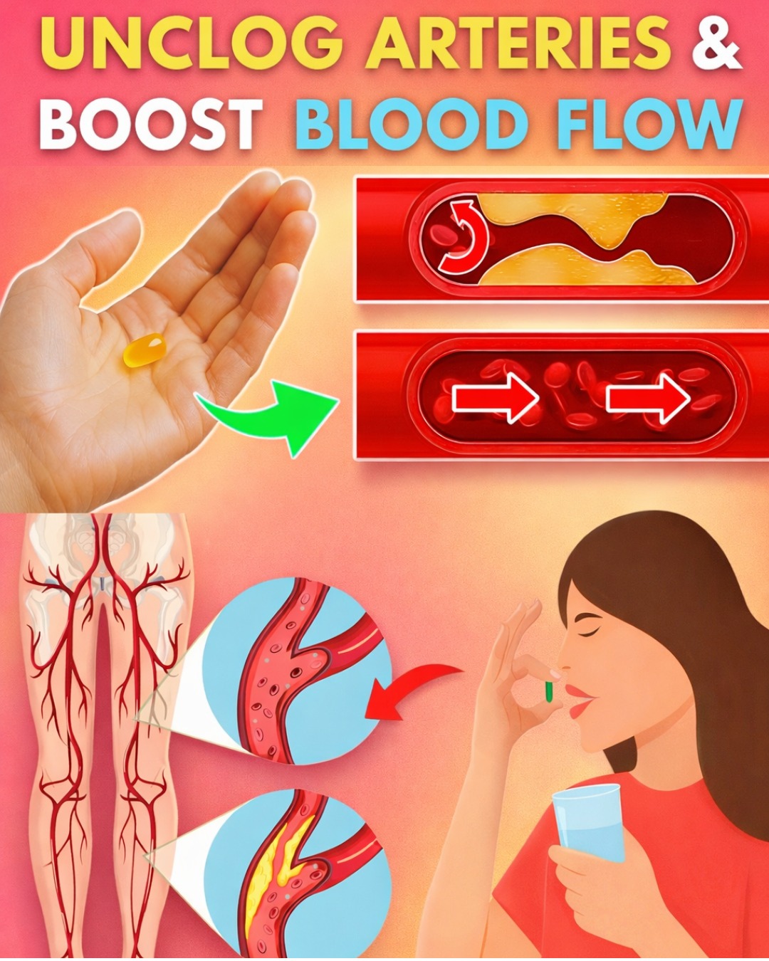 7 Powerful Vitamins That May Help Support Clearer Arteries and Naturally Boost Blood Flow for Heart Health