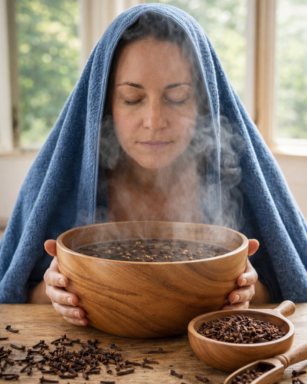 Clove Steam Inhalation: How This Easy Kitchen Habit Can Support Your Respiratory Comfort in Minutes