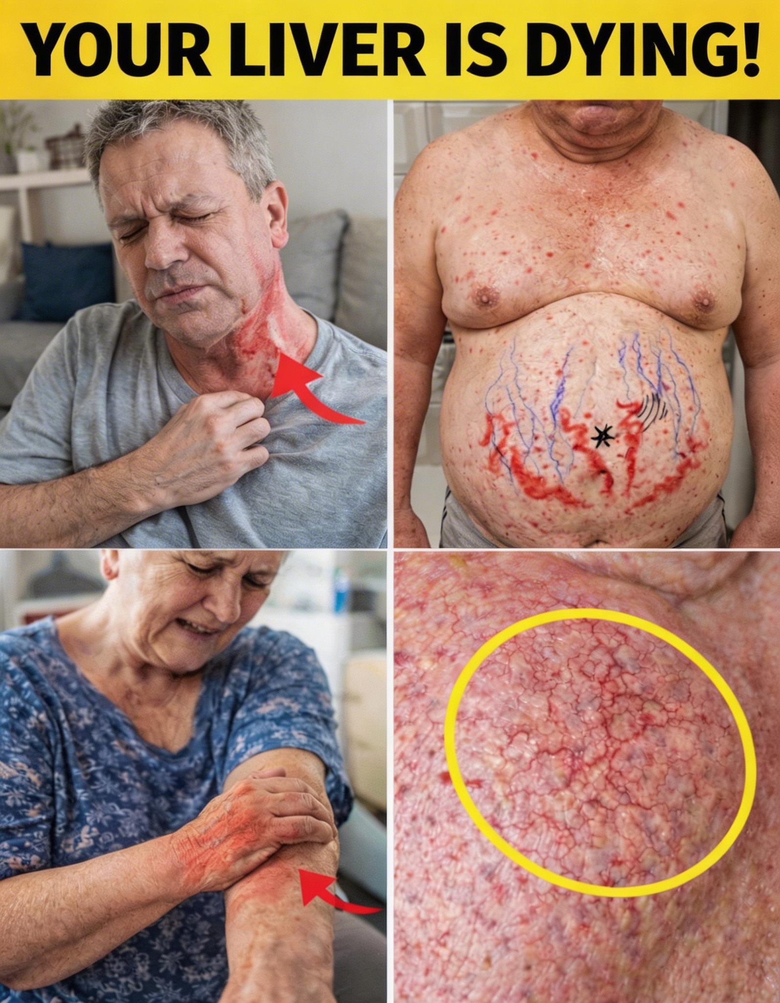8 Skin Changes That May Be Linked to Fatty Liver Disease: What You Should Know