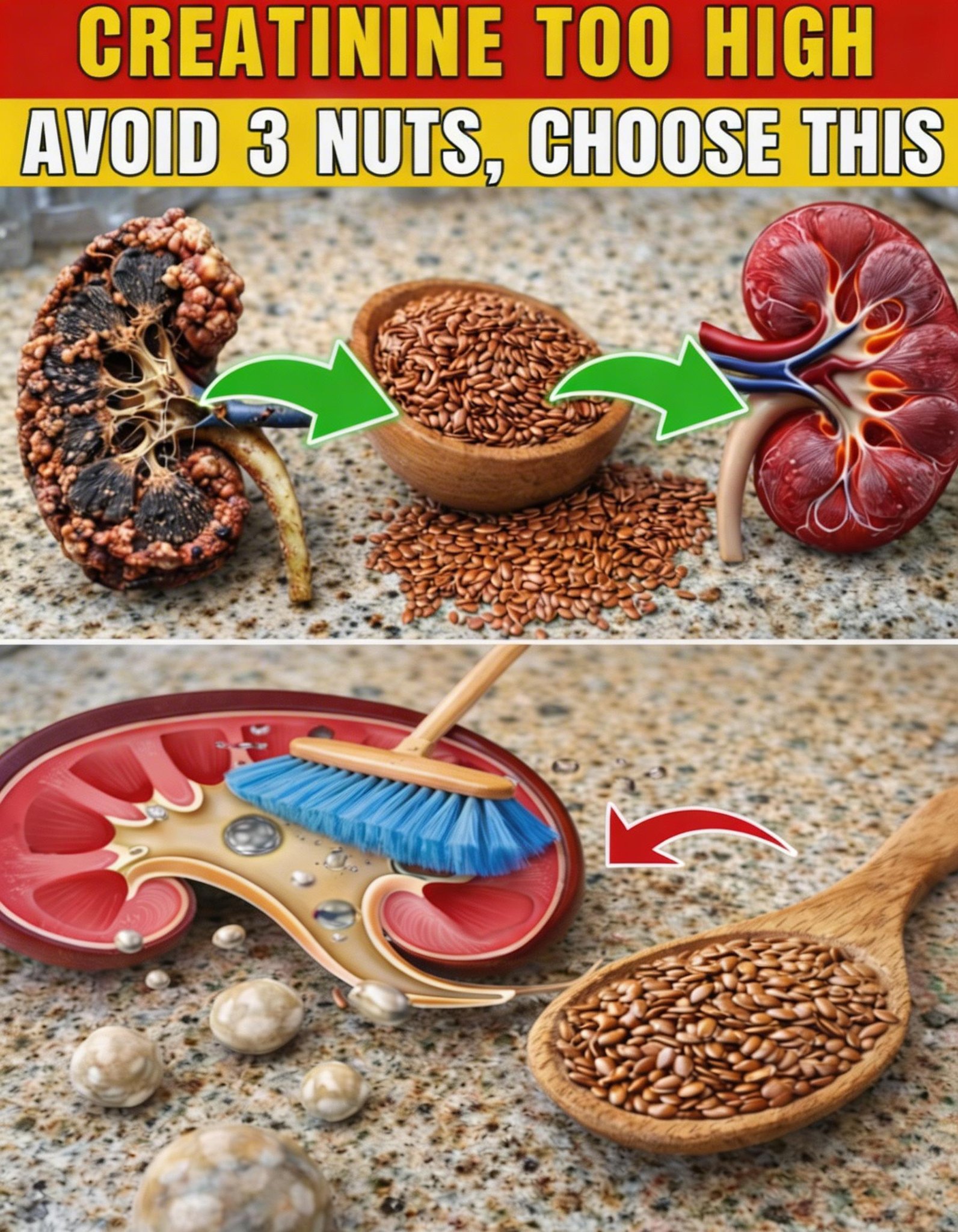 Creatinine Too High? Avoid These 3 Nuts and Eat This Instead