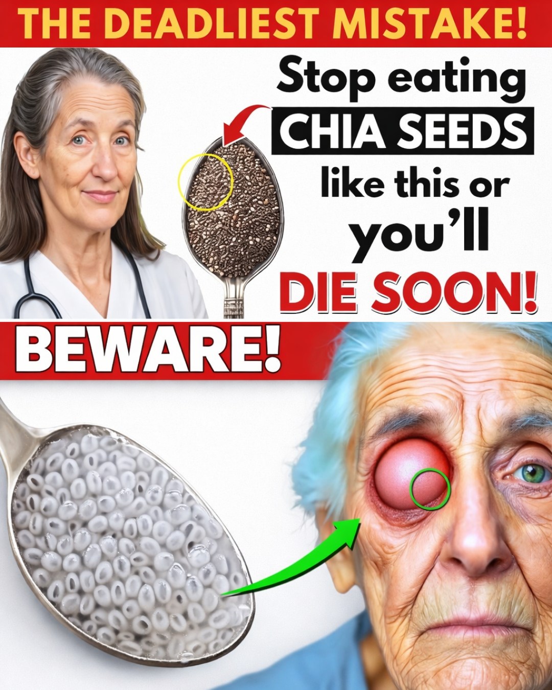 SENIORS, Eat Chia Seeds But NEVER Make THESE 6 Mistakes (They Can Be Fatal) | Senior Health Tips