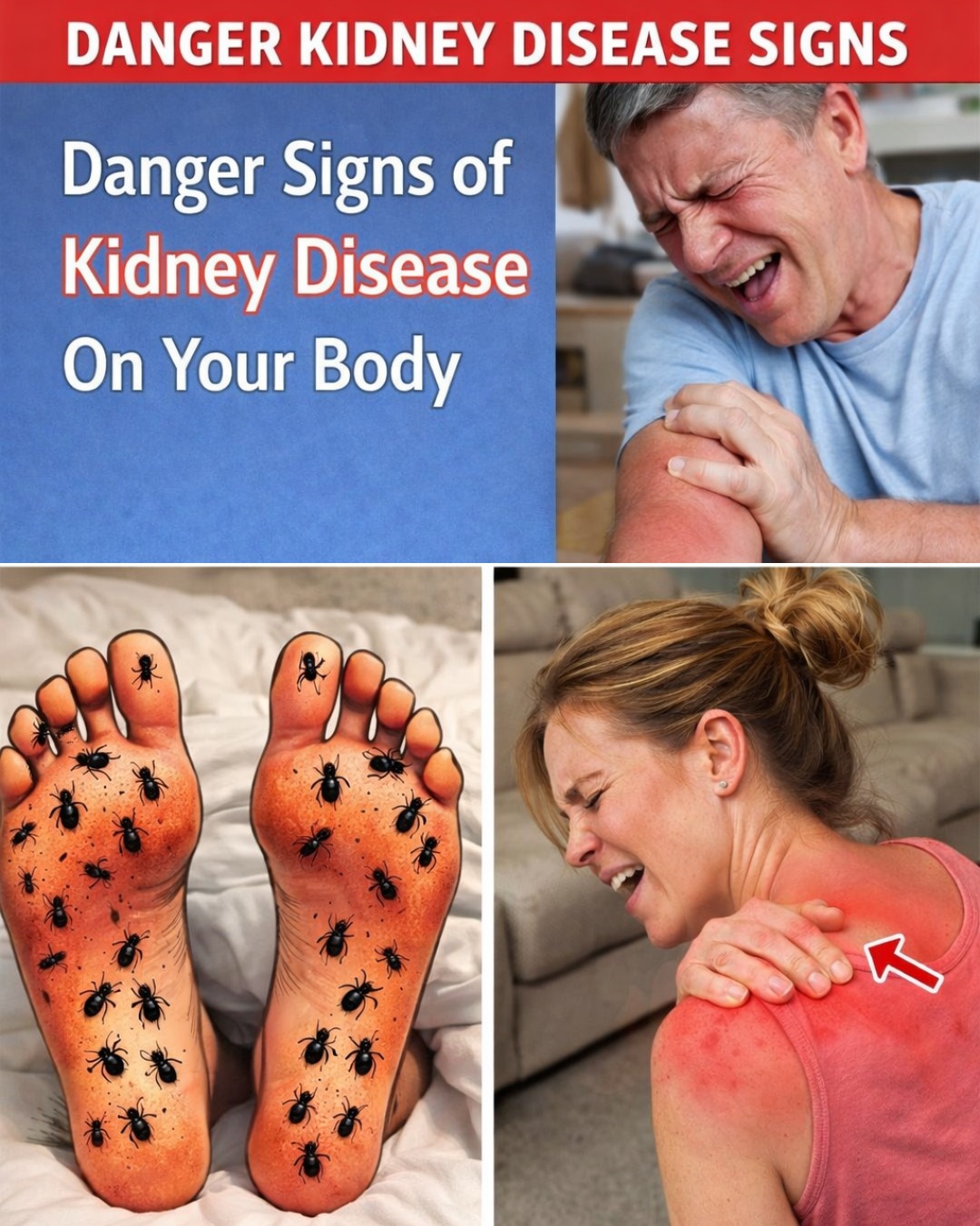Learn About the 17 Important Warning Signs of Kidney Disease That May Appear on Your Body to Watch For