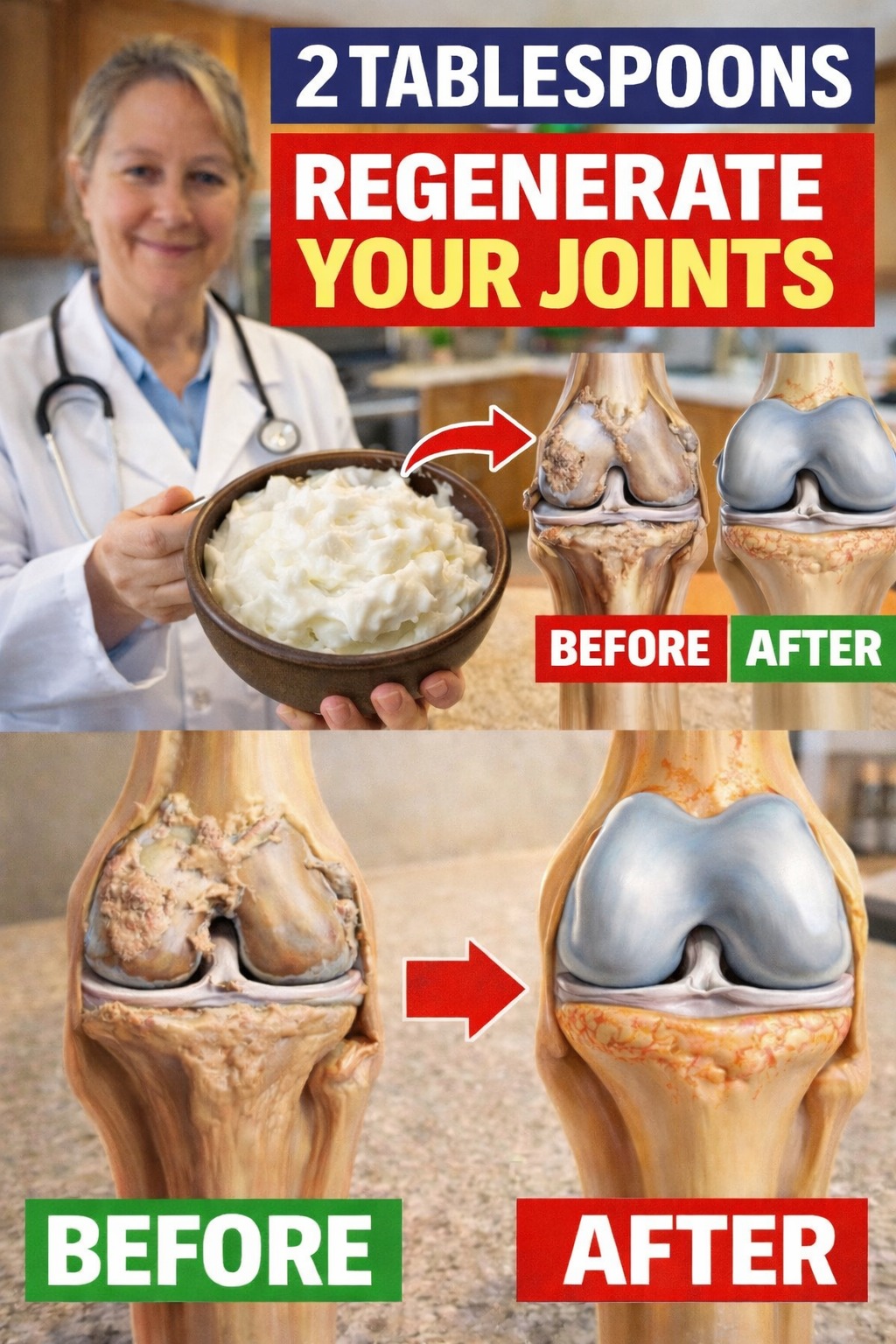 Discover How Adding Two Tablespoons of Gelatin to Your Daily Diet May Support Joint Health and Comfort