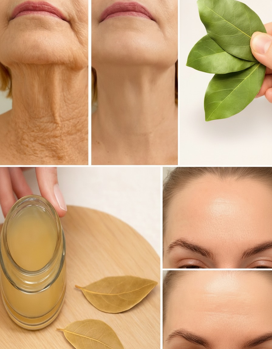 Bay Leaf Is 1,000,000× Stronger Than Botox – Erases Every Wrinkle Even at 70
