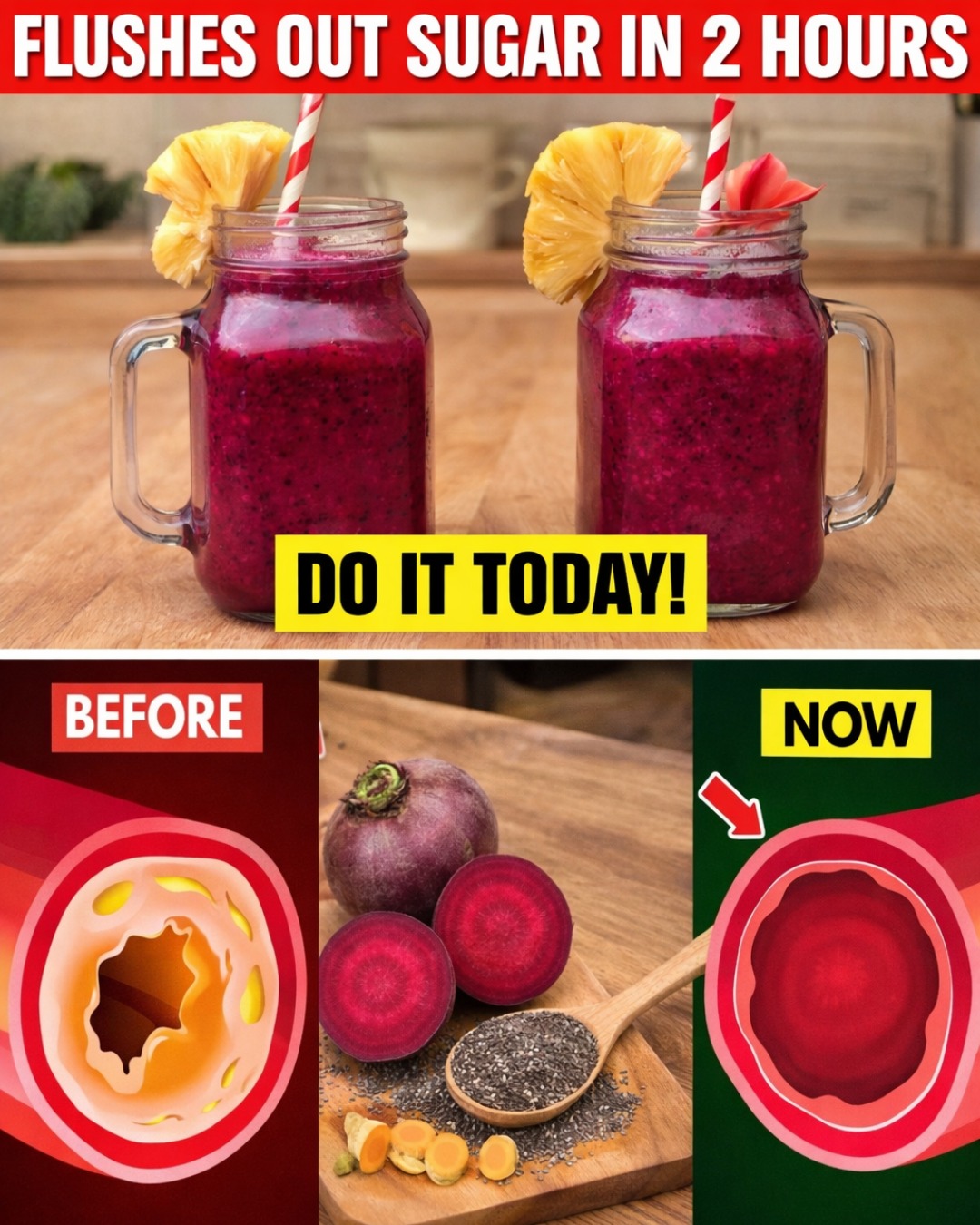 Discover the #1 2-Ingredient Natural Drink Recipe to Support Healthy Blood Sugar and Cholesterol Levels