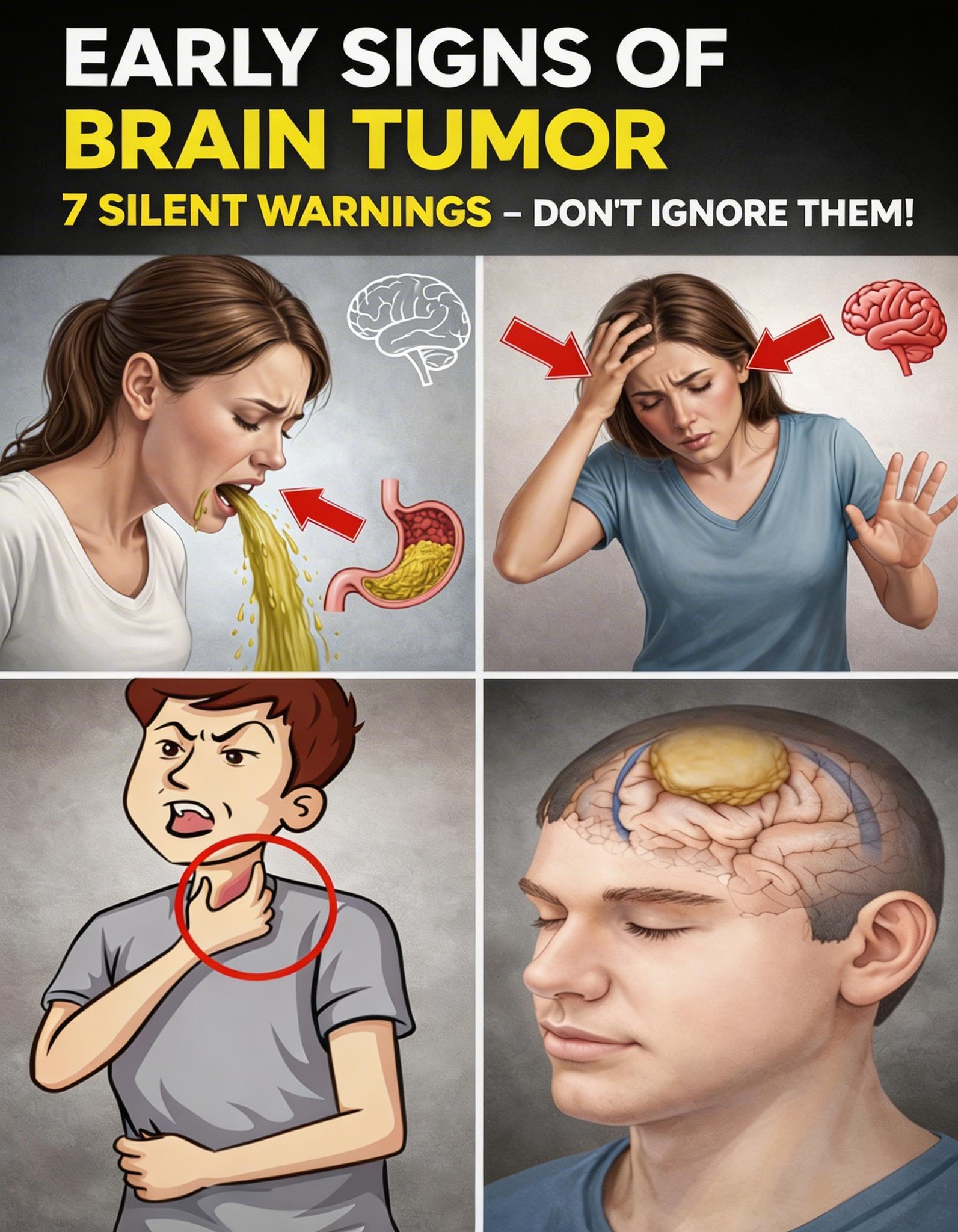What Are the 7 Common Early Symptoms Often Linked to Brain Tumors That Everyone Should Know?