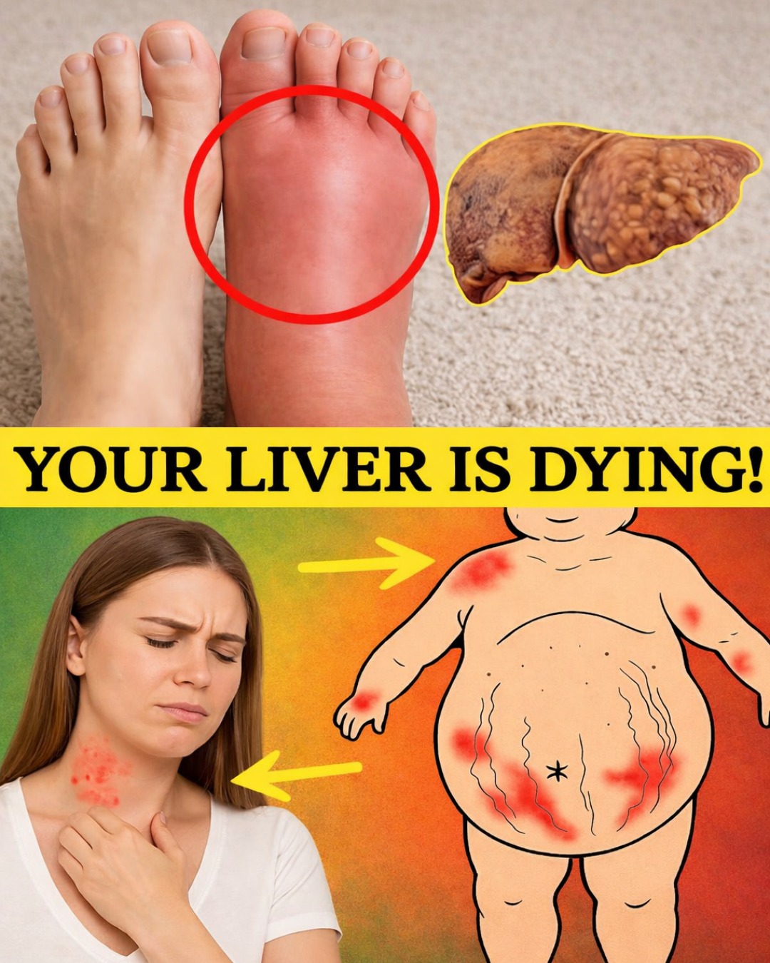 12 Foot Signs That May Reveal Liver Health Concerns – What Your Feet Are Trying to Tell You
