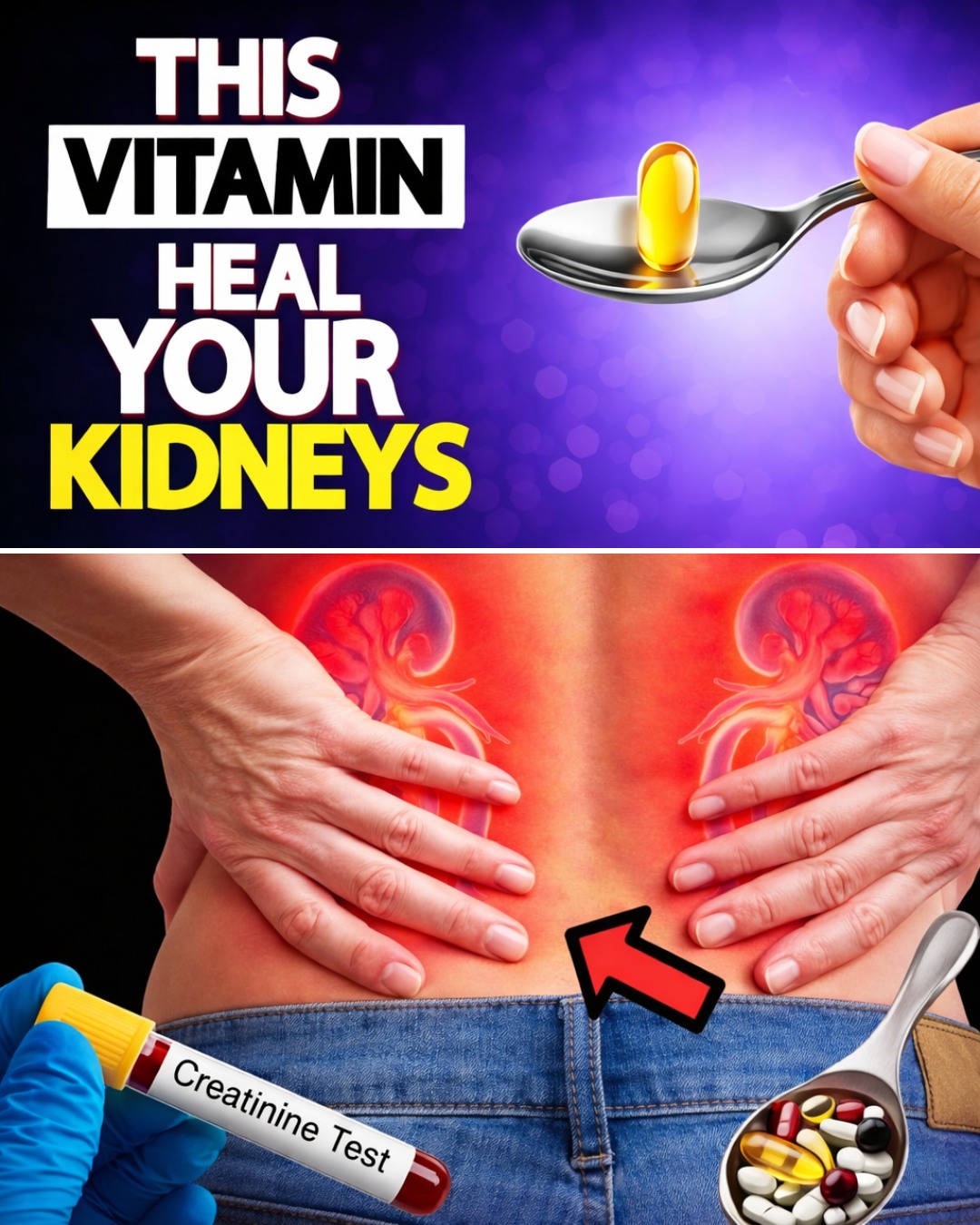 High Creatinine Levels? 3 Vitamins You Can Safely Include Through Food and 3 to Approach with Caution