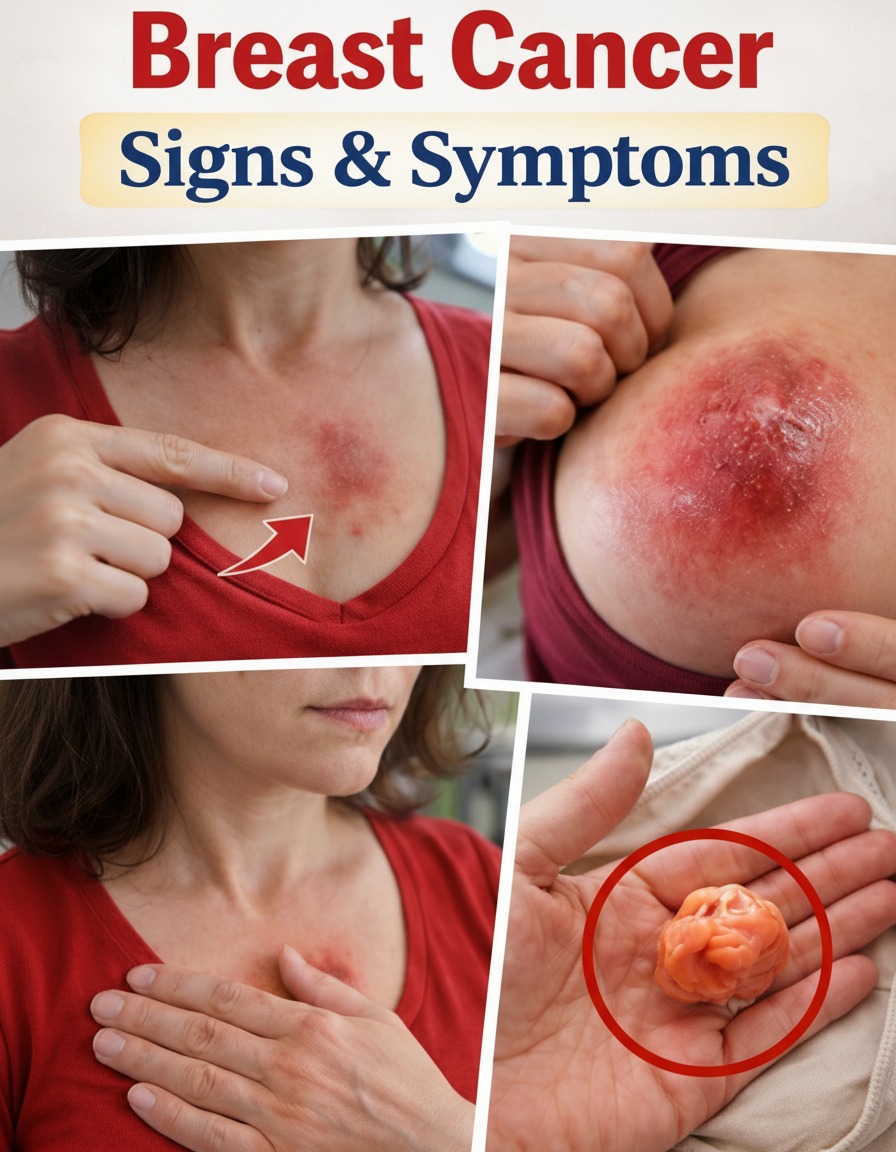 10 Warning Signs and Symptoms of Breast Cancer You Should Never Ignore