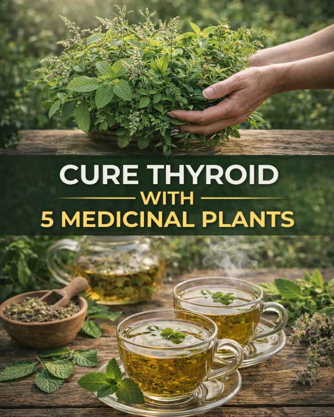 Explore and Discover the Properties of 5 Common Medicinal Plants That Can Naturally Support Your Thyroid Health