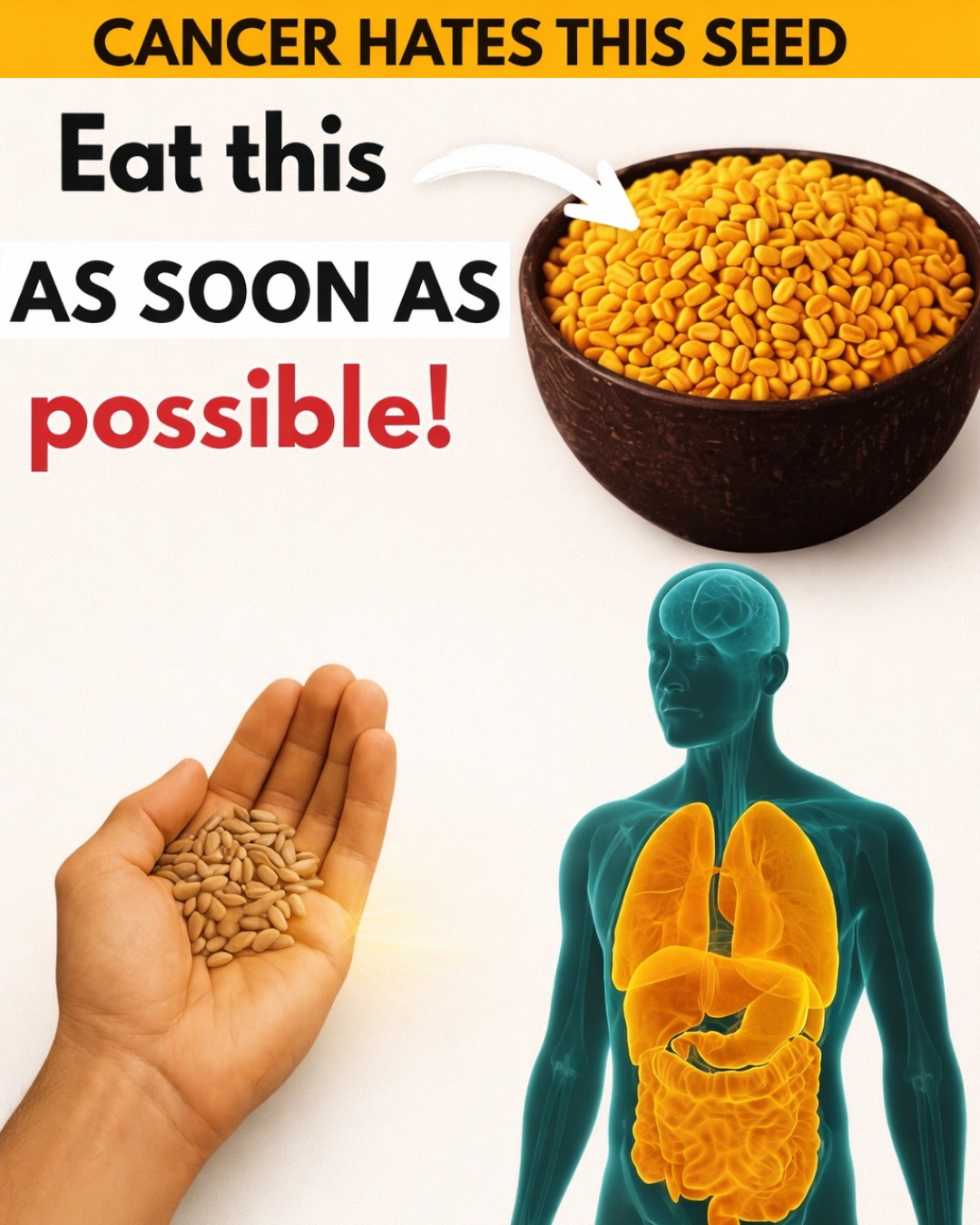 6 Seeds Seniors Should Eat Daily to Fight Cancer Naturally