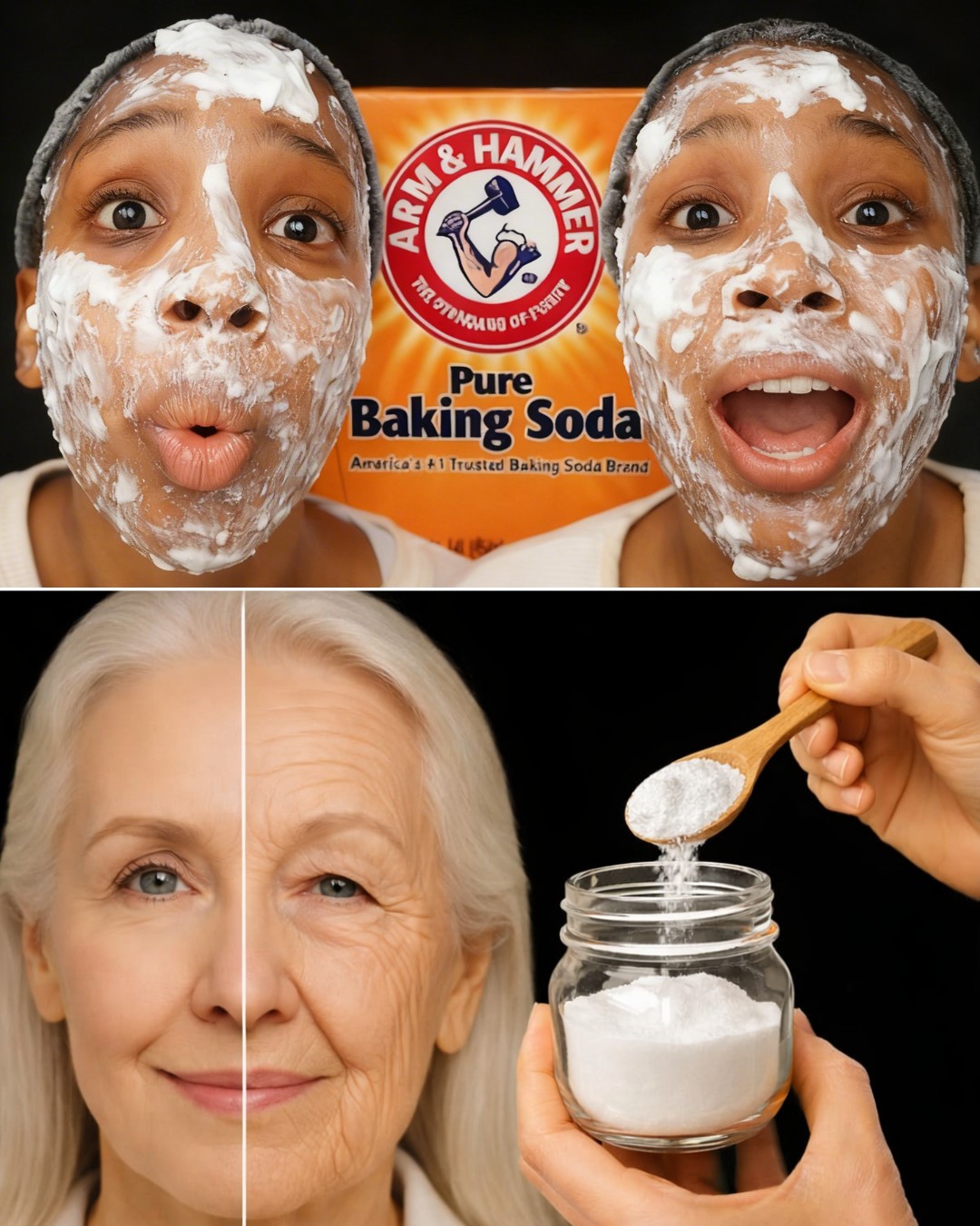 Discover the Secret to Youthful Skin: Homemade Baking Soda Cream Unveiled – Glow Like 35 at 65