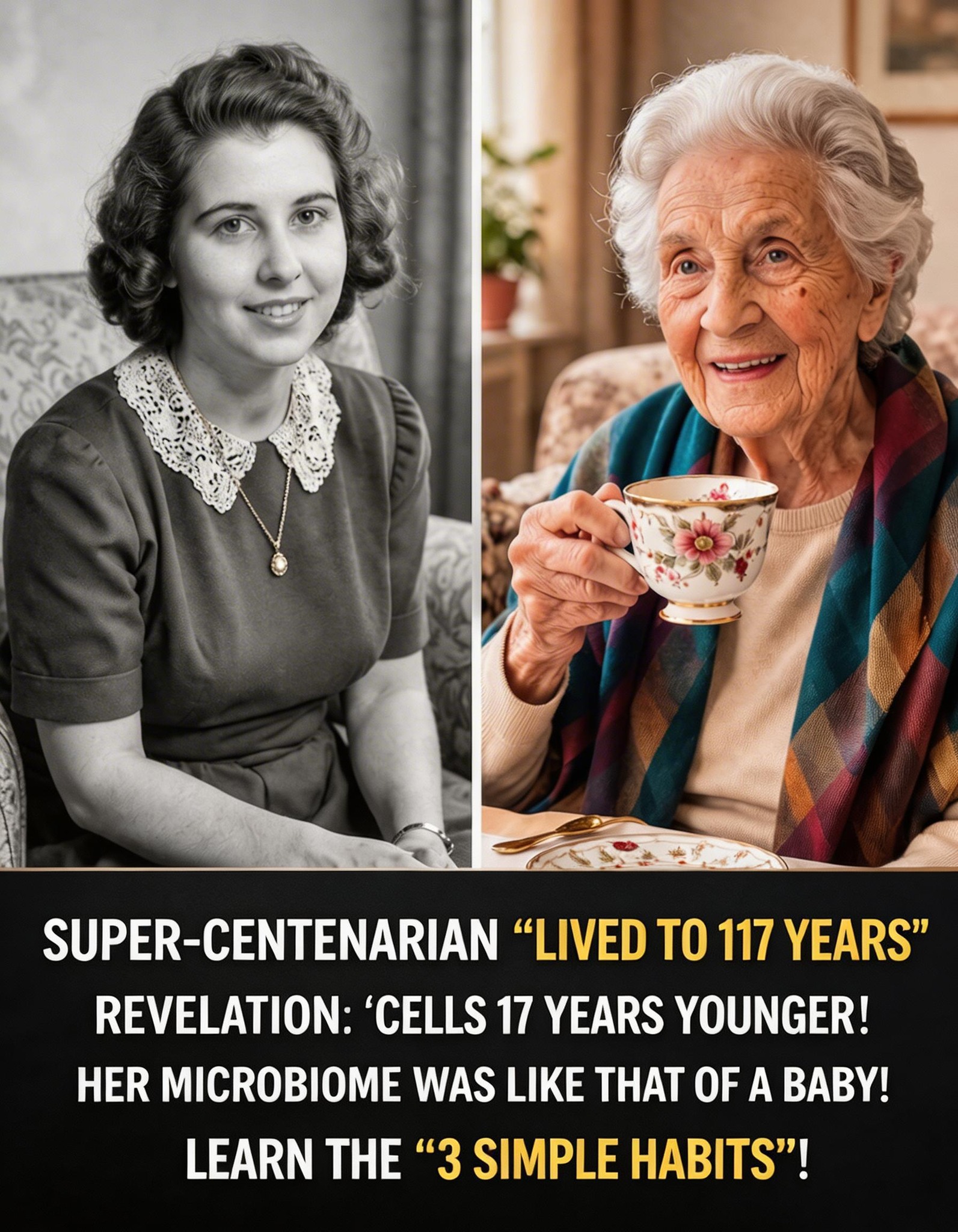 3 Simple Habits That May Help Support Healthy Aging: What the Study of a 117-Year-Old Woman Reveals