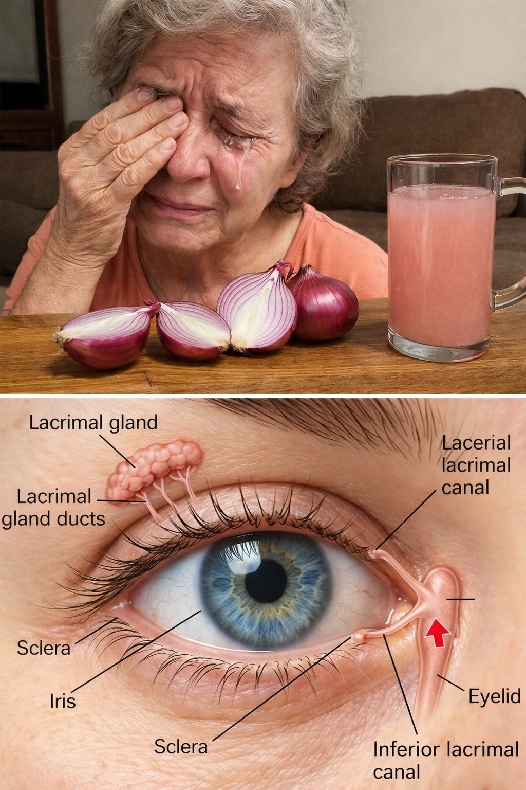 Why Do Onions Make Your Eyes Water? The Eye Anatomy Explained and Practical Tips for Comfort
