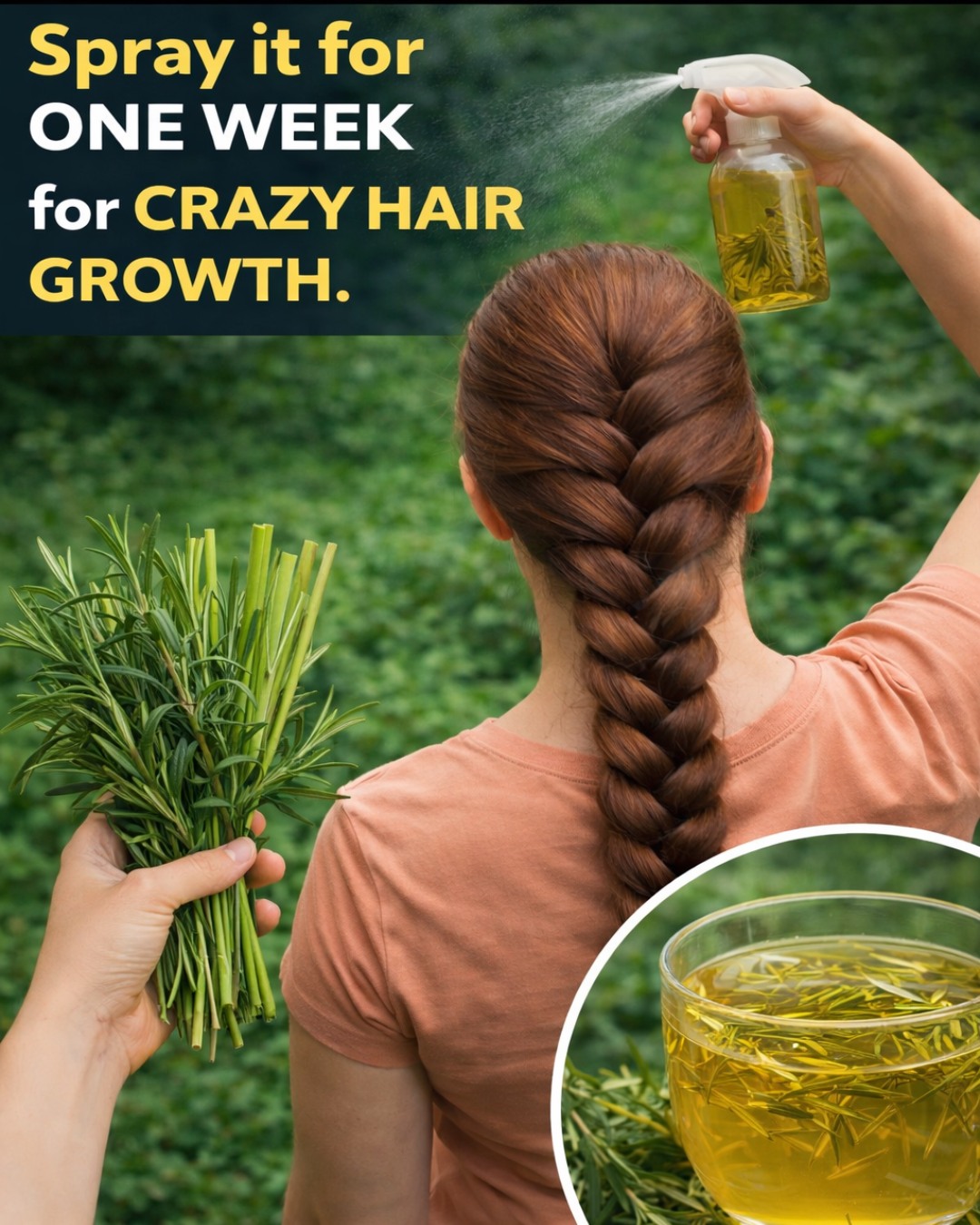 Rosemary & Clove Hair Tonic: The Natural Ritual Many People Use for Stronger, Healthier Hair
