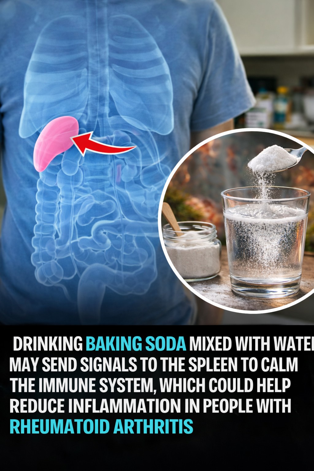 What Happens When You Drink Baking Soda Mixed With Water? Research Insights on the Spleen and Immune Response