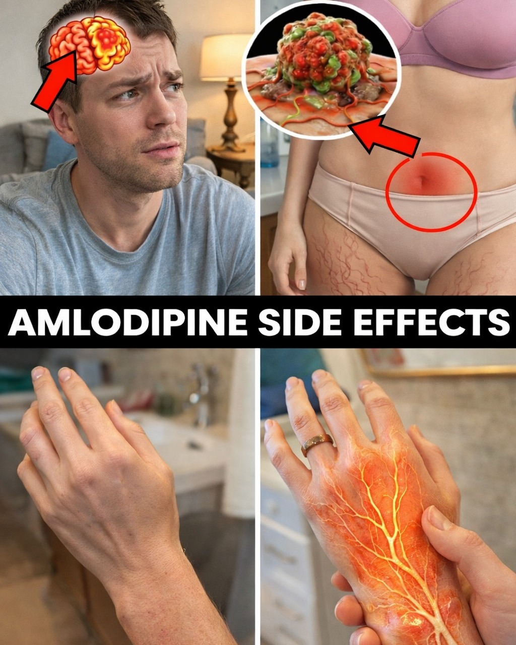 12 Worst Side Effects of Amlodipine You Should Never Ignore