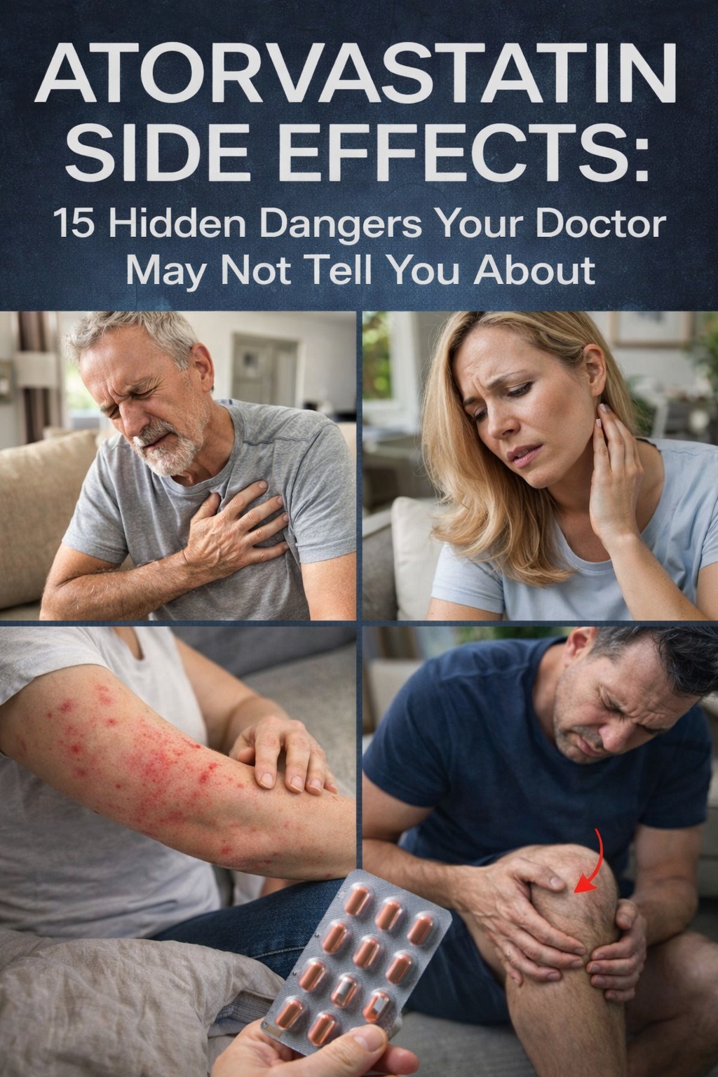 Atorvastatin Side Effects: 15 Common Reactions to Watch For and How to Handle Them Safely