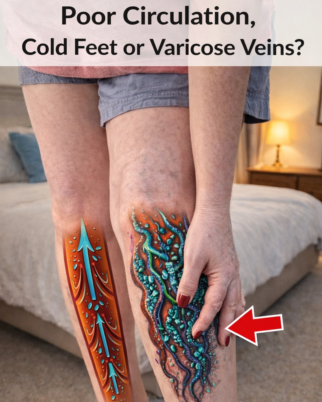 If You Have Poor Circulation, Cold Feet, or Varicose Veins, Try These 6 Everyday Habits to Support Better Blood Flow
