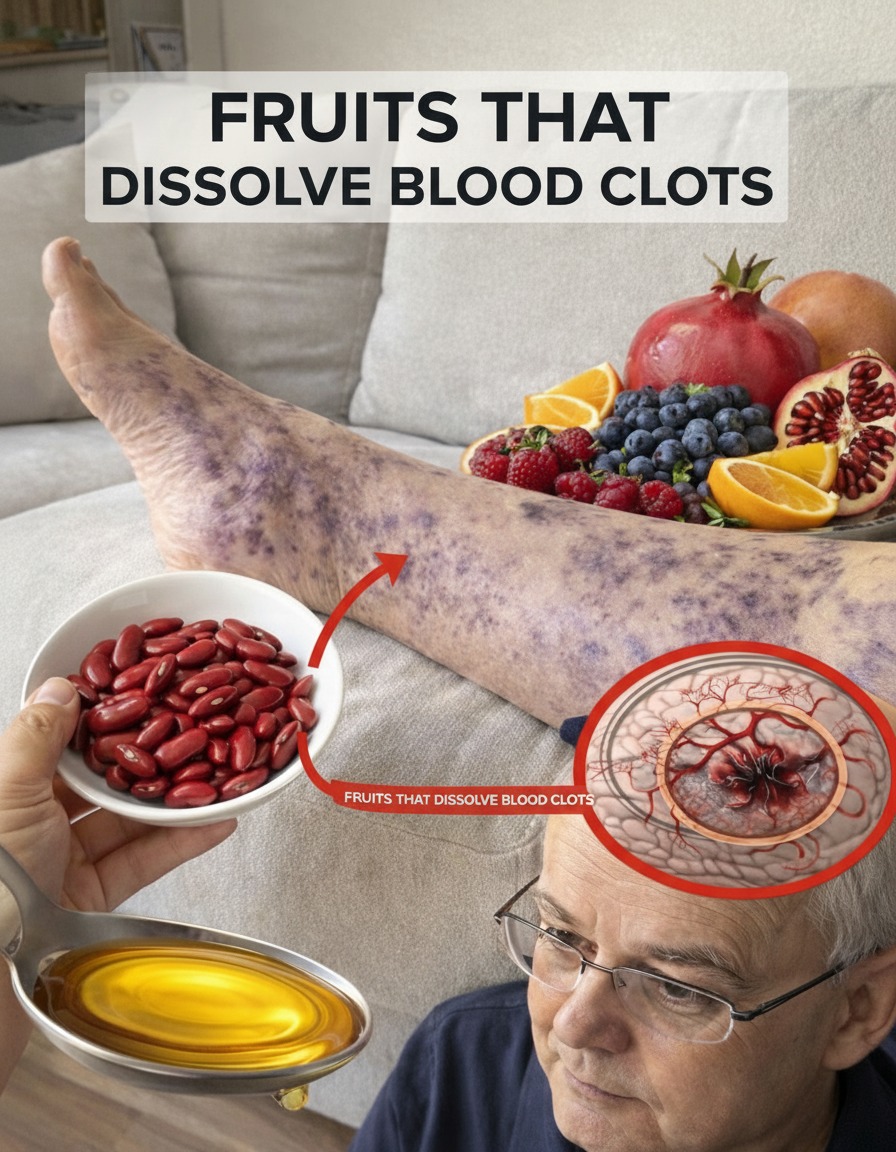 Top 8 Fruits That Dissolve Blood Clots Naturally