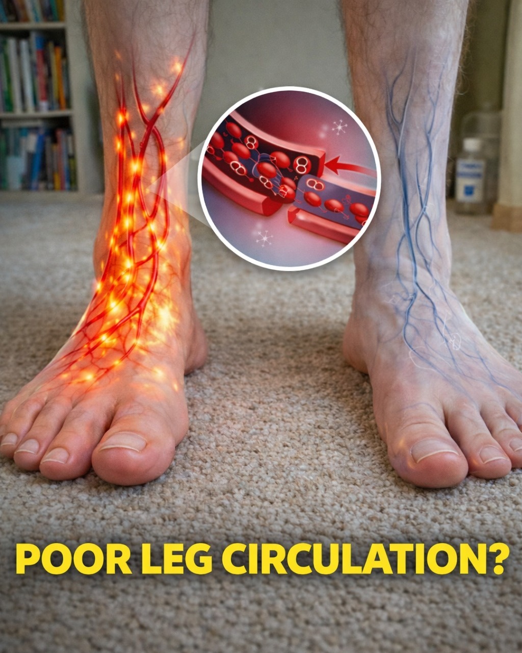 Struggling with poor leg circulation? Try this 30-second test and 3 quick exercises!