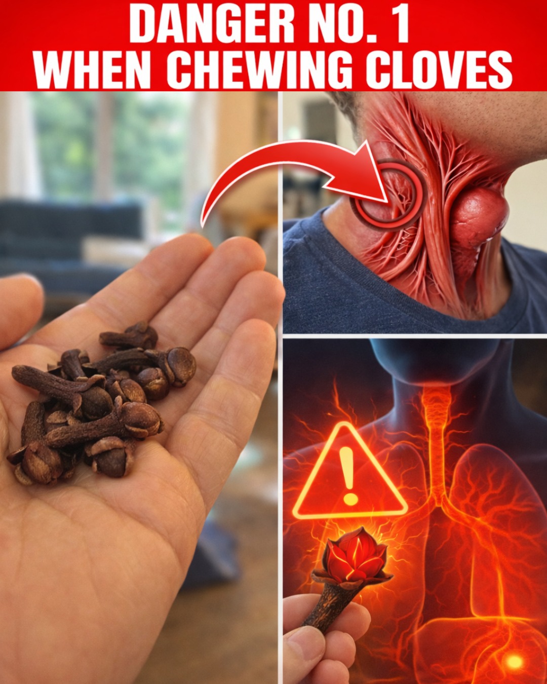 Mistake #1 When Chewing Cloves (Your Health Is in Danger)