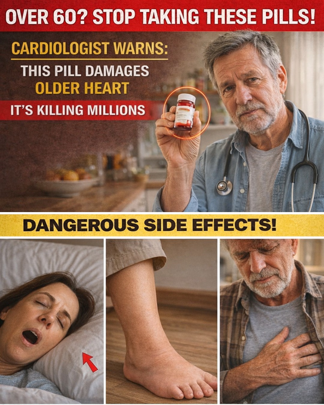 Cardiologist Warns: Could This Common Daily Pill Harm Older Hearts? What Seniors Need to Know