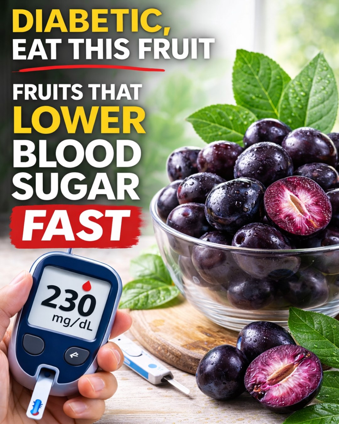 5 Naturally Sweet Fruits That Diabetics Can Eat Safely Every Day Without Fear: Doctor-Approved Picks