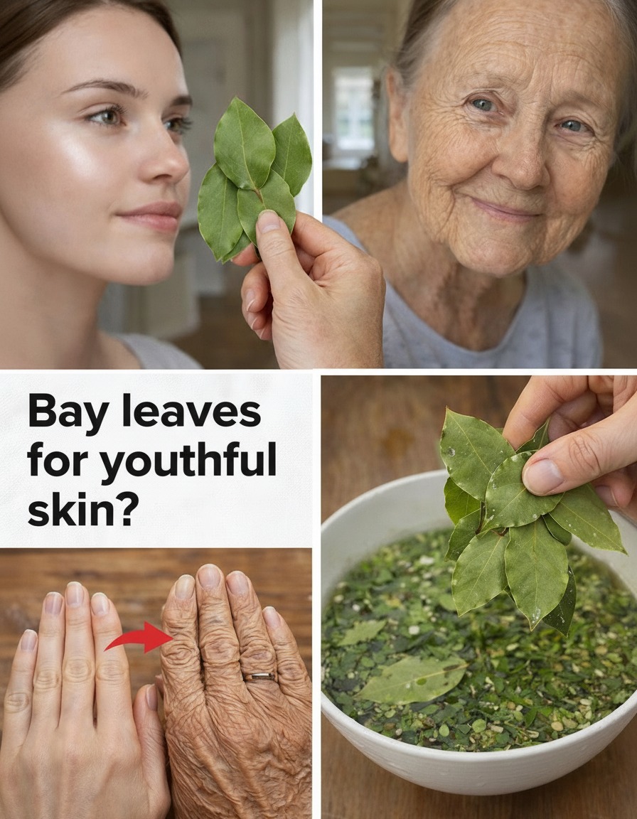 Bay Leaf 1,000,000× Stronger Than Botox – Erases ALL Wrinkles Even at The Age of 70 | Senior Health
