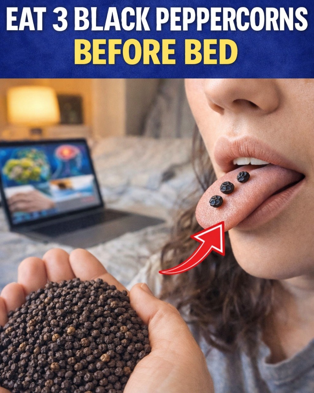 Have You Ever Wondered What Happens If You Chew 3 Black Peppercorns Before Bed?