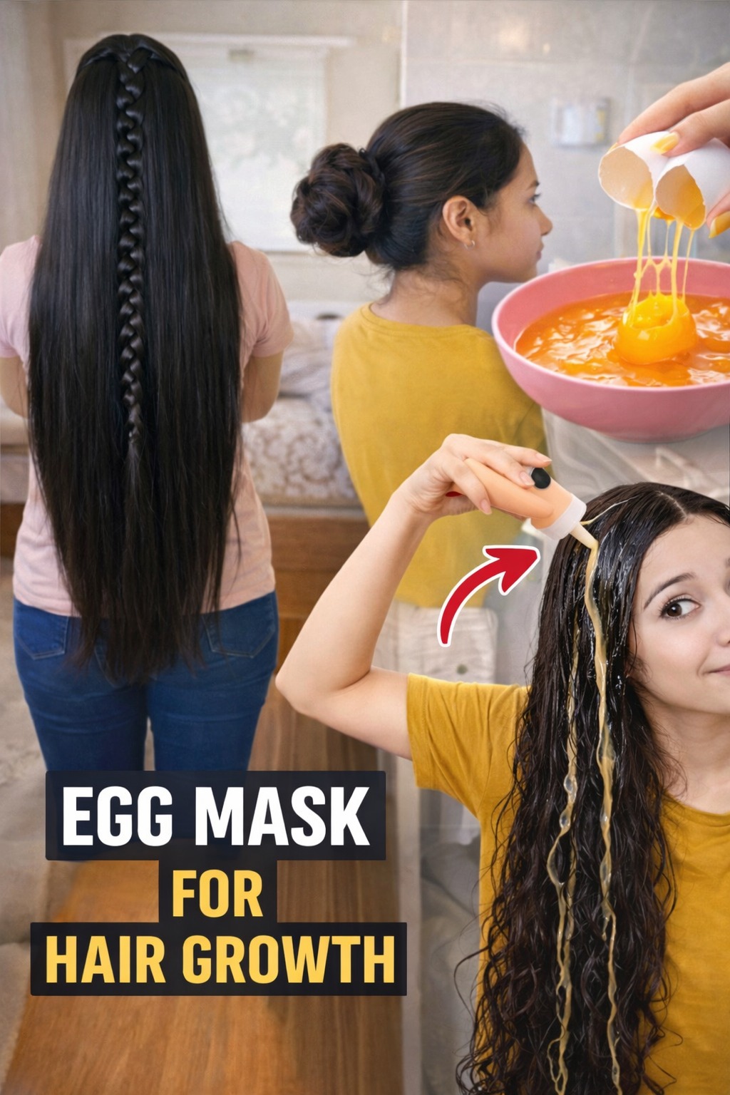 I Used Eggs & Olive Oil On My Hair for 3 Days — Here’s What Actually Happened (Worth It or Not?)