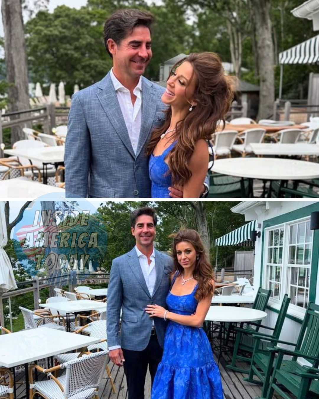 Fox News’ Jesse Watters and his beautiful wife share a sweet pic but fans can’t stop talking about one thing