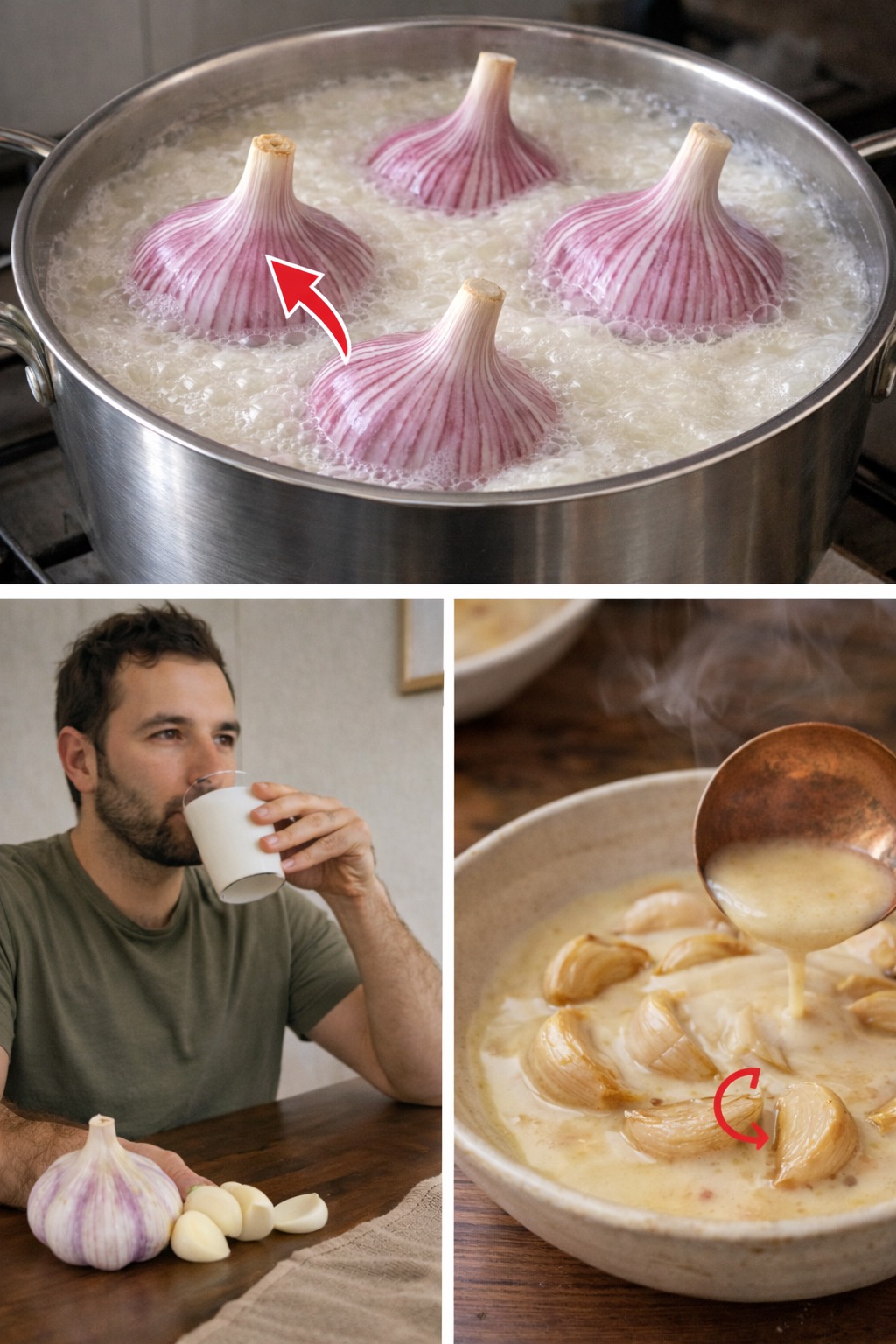 Have You Ever Wondered What Happens When You Boil Garlic in Milk?