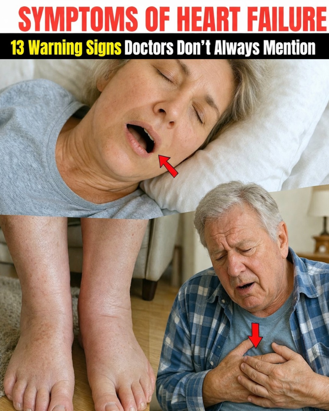 13 Early Signs of Heart Failure (You Might Be Ignoring Every Day)