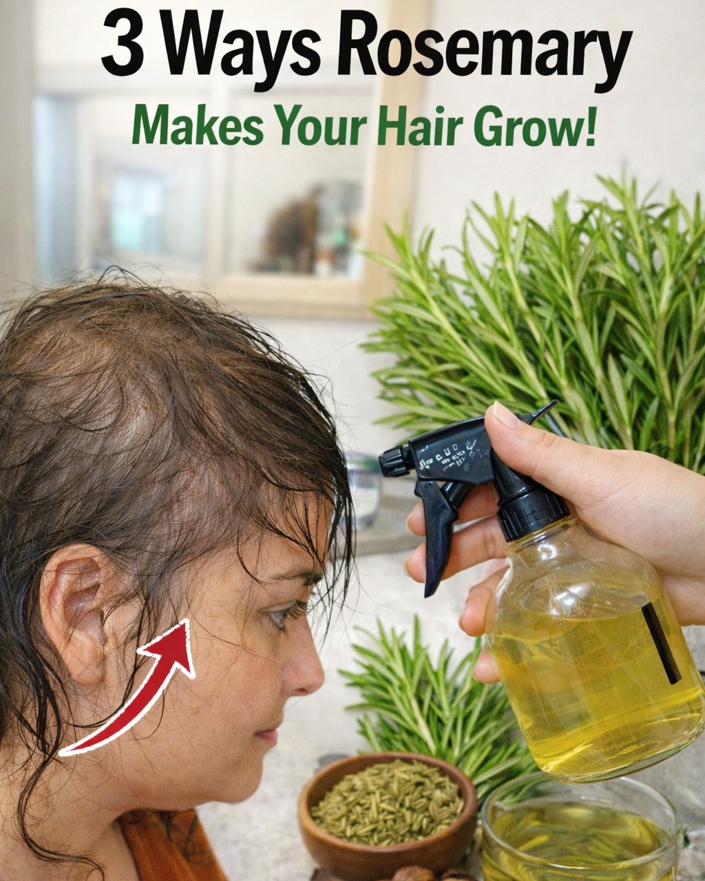 3 Ways to Use Rosemary for Healthier-Looking Hair This Year