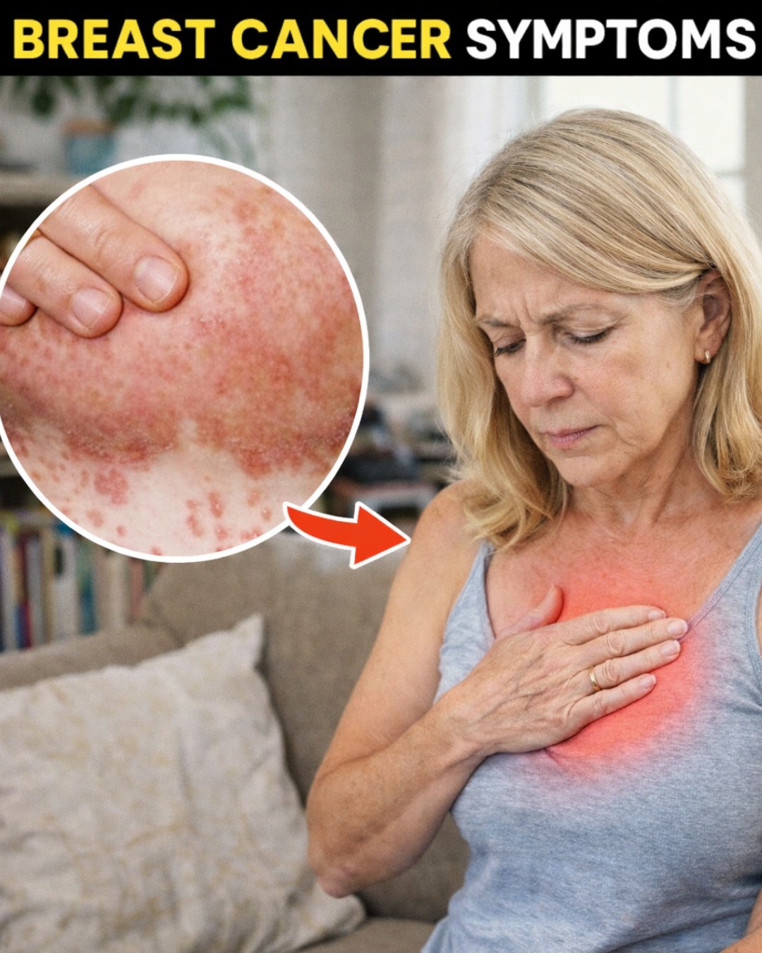 Don't look away. 🎗️ These 10 warning signs of breast cancer are silent alarms you can't afford to ignore. Early detection is your strongest weapon."
