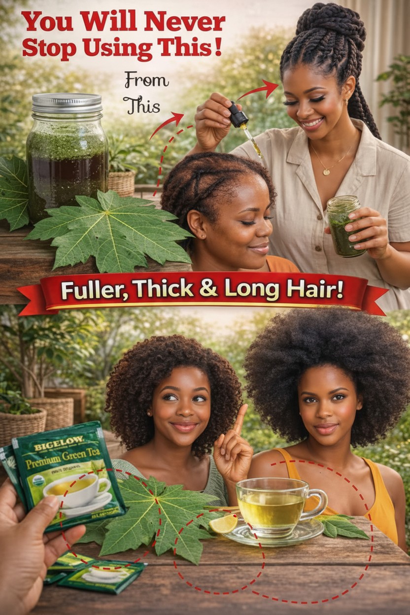 Papaya Leaves: Your Hair’s Untapped Powerhouse – Why Are You Still Sleeping On This?