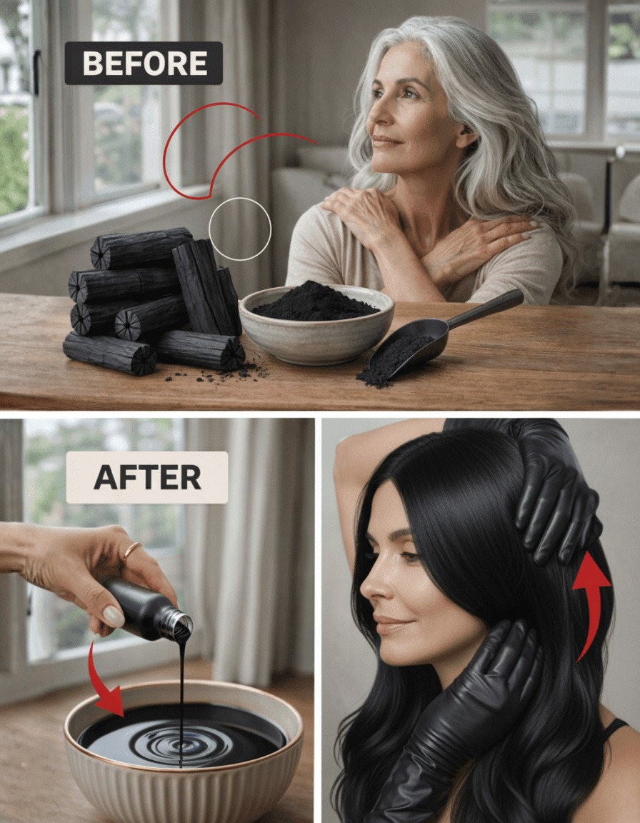 Gray Hair Got You Down? Unleash the Power of This Viral Charcoal Tint for a Killer Home Refresh!
