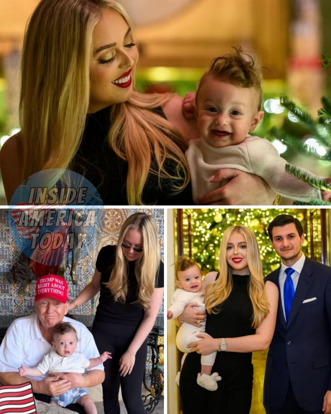 Baby Alexander is growing up and looks just like grandpa, as Tiffany Trump and her husband share new photos
