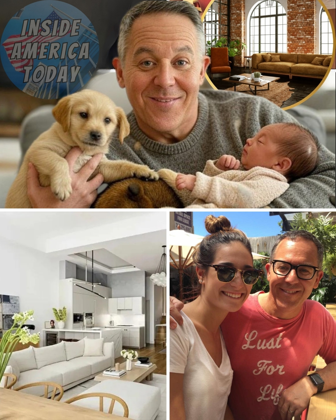 Inside Greg Gutfeld’s $10.5M SoHo Loft: Fox Host Welcomes Baby Girl with Wife Elena Moussa