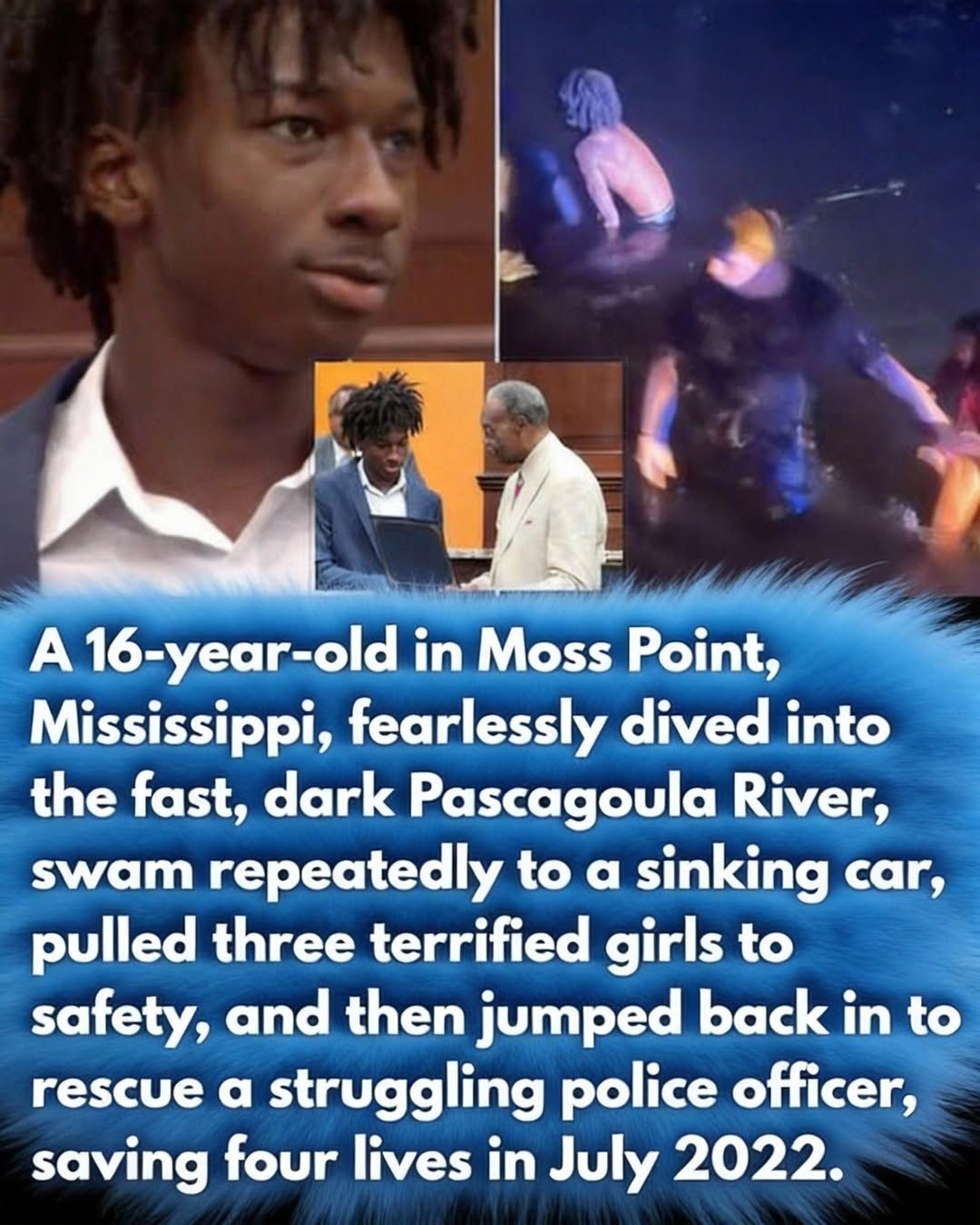 He Dove Into the Darkness Without Hesitation